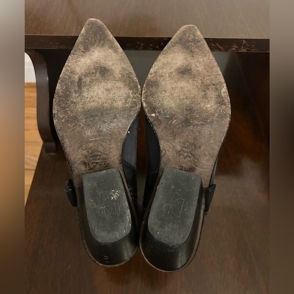 Donald J Pliner Women’s Jody Cowboy Boots Bronze Flames Pointed Toe Size 7 - Picture 8 of 9